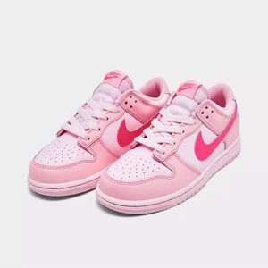 Nike Kids Triple Pink Dunks